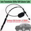 15785087 Equipment Automatic Transmission Shifter Shift Selector Cable,Auto Transmission Control Lever Cable,Compatible with GM Chevy GMC Buick Isuzu Saab Oldsmobile Envoy Trailblazer,By LIYYOO