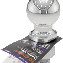 CURT 40007 Chrome Trailer Hitch Ball, 10,000 lbs, 2-5/16-Inch Diameter, 1 x 2-1/4-Inch Shank