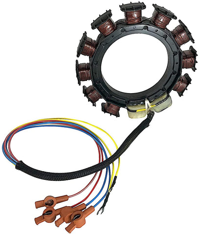 JETUNIT Genuine outboard 9 amp Stator Assy Maganet Coil For Mercury 30-85hp 3&4 cylinder 398-5454 A21 A22 A24 A25 A26 174-5454K1