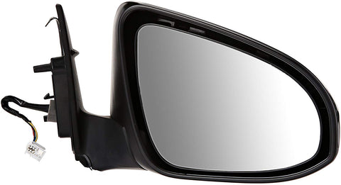 Depo 312-5446R3EBH Heated Mirror (TOYOTA CAMRY 15 POWER HEATED WITHOUT BLIND SPOT DETECTION +GLASS+COVER PASSENGER SIDE PAINT TO MATCH)