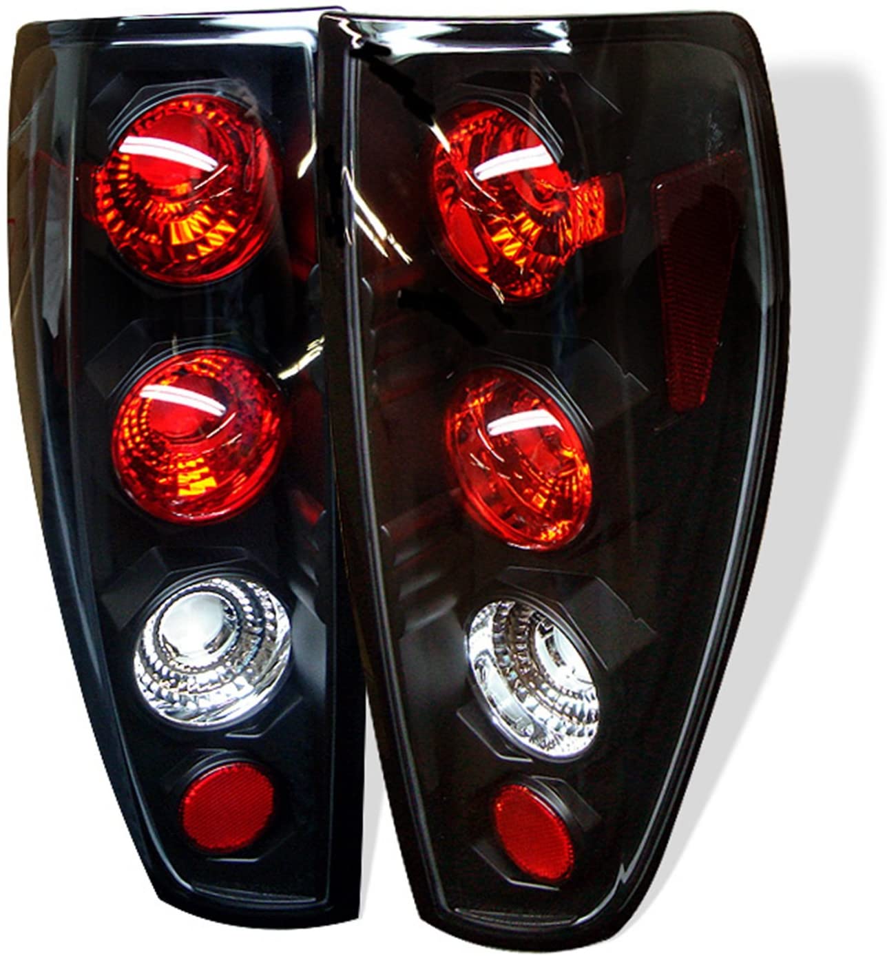 Spyder 5001412 Chevy Colorado 04-13 / GMC Canyon 04-13 Euro Style Tail Lights - Black (Black)