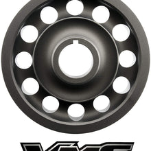 VMS RACING 05-06 Light Weight Billet Aluminum Crankshaft CRANK PULLEY Compatible with Acura RSX Type S DOHC K20Z1 2005-2006 4G63 Engines ONLY OEM SIZE (uses same belts)
