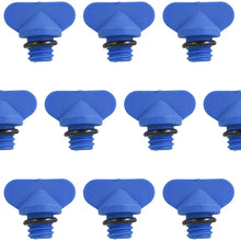 Manifold Engine Block Drain Plug Kit Replaces Sierra 18-4226 for Mercruiser 22-806608a02 Compatible with GLM 13992, Pack of 10