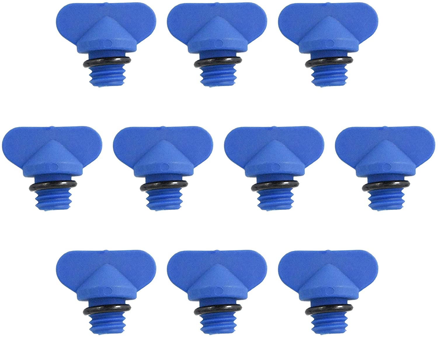 Manifold Engine Block Drain Plug Kit Replaces Sierra 18-4226 for Mercruiser 22-806608a02 Compatible with GLM 13992, Pack of 10