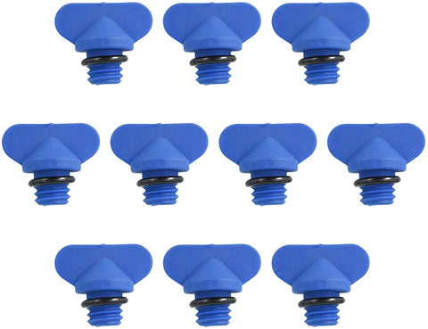 Manifold Engine Block Drain Plug Kit Replaces Sierra 18-4226 for Mercruiser 22-806608a02 Compatible with GLM 13992, Pack of 10