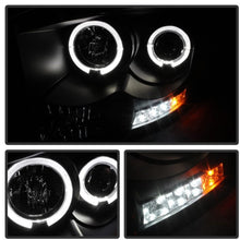 Spyder Auto 5010001 LED Halo Projector Headlights Black/Clear