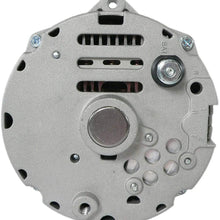 DB Electrical ADR0336 Alternator Compatible with/Replacement for GM Vehicles, Chevrolet GMC Buick Oldsmobile Pontiac 1968-89, High Output 105 Amp, External Fan, 3-Wire 7127-105