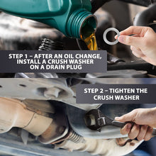 15pcs Oil Drain Plug Crush Rubber Washer Gasket Black Seal – 12mm Replacement for Buick/Cadillac/Chevrolet/GMC/Hummer/Oldsmobile/Pontiac/Saturn - OEM 12616850 Fits for GM 1975-2021 by AUTOMAJOR