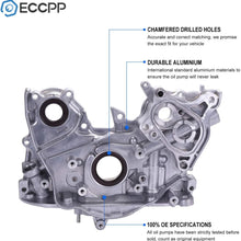 ECCPP Engine Oil Pump Fit for 1992-2001 for Honda Prelude Compatible with M311 Pump