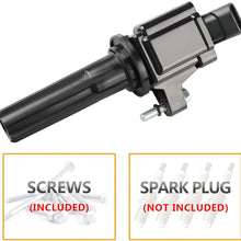 Ignition Coils 4-Pack Compatible with Chevrolet Chevy Colorado - GMC Canyon 2.9L L4 2007-2012, Hummer H3 H3T L5 3.7L 2007-2010
