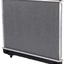 ECCPP Auto Parts Plastic Aluminum Replacement Radiator for 2006-2013 Toyota Yaris 1.5L CU2890 TO3010306,2890