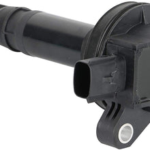 Ignition Coil Pack Set of 6 - Compatible with Ford, Mercury, Mazda & Lincoln Vehicles - 3.5L, 3.7L V6 Edge, F150, Explorer, Mustang, Taurus X, MKZ - Replaces 7T4E-12A375-EE, DG520, 7T4Z12029E, DG-520