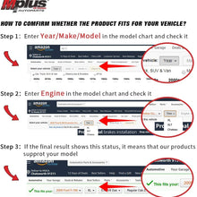 Mplus K5342 Front Stabilizer Sway Bar Links Replace 05-13 for Chevrolet Impala / 97-05 for Chevrolet Venture / 97-04 for Buick Regal / 97-99 for Pontiac Trans Sport / 97-04 for Oldsmobile Silhouette