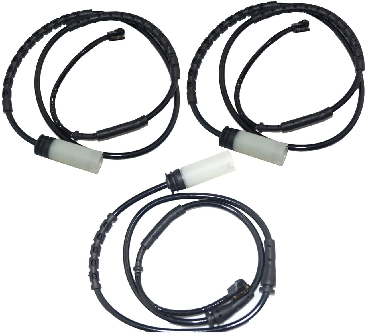Bapmic Front 34359804833 + 2 Rear 34359804834 Brake Pad Wear Sensor Kit for Mini Cooper