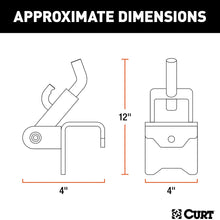 CURT 17208 Replacement Weight Distribution Hitch Hookup Brackets