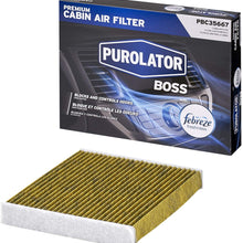 Purolator PBC35667 PurolatorBOSS Premium Cabin Air Filter with Febreze Freshness