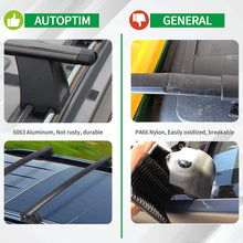 OTUAYAUTO Roof Rack Crossbars Replacement for 2011-2021 Jeep Grand Cherokee, with Anti-Theft Locks Luggage Racks Cross Bars, Black Matte