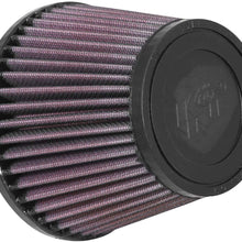 K&N Universal Clamp-On Air Filter: High Performance, Premium, Washable, Replacement Filter: Flange Diameter: 3.5 In, Filter Height: 4 In, Flange Length: 0.625 In, Shape: Round Tapered, RU-2990