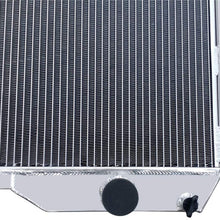 CoolingSky 4 Row All Aluminum Radiator for 1980-1990 Toyota Land Cruiser Landcruiser 60 Series FJ60 2F Petrol