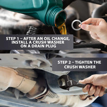 15pcs Oil Drain Plug Crush Rubber Washer Gasket Black Seal – 12mm Replacement for Buick/Cadillac/Chevrolet/GMC/Hummer/Oldsmobile/Pontiac/Saturn - OEM 12616850 Fits for GM 1975-2021 by AUTOMAJOR