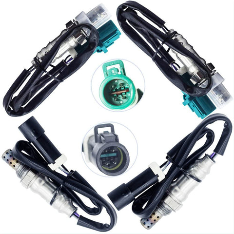 Sangyue Oxygen Sensor 1 Sensor 2 O2 02 for Ford F-150 2004-2008 4.2L 4.6L 5.4L Lincoln Mark LT 5.4L 2006-2008 Upstream + Downstream 4PCS