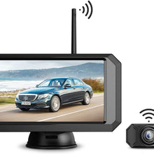 Wireless Backup Camera Kit, Esky Waterproof Rear View Camera & 5" 720P TFT Monitor, Stable Signal Transmission, Adjustable Grid Lines, Ideal for Sedans/Pickup Trucks/SUVs/Sport Cars