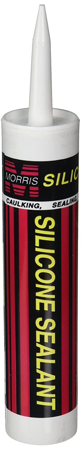 Morris 99912 Clear Silicone Sealant, 10.3 fl. oz. Tube
