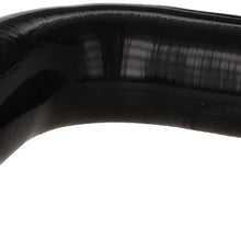 HPS HTSEC90-175-BLK Silicone High Temperature 4-ply Reinforced 90 degree Elbow Coupler Hose, 75 PSI Maximum Pressure, 4" Leg Length on each side, 1-3/4" ID, Black
