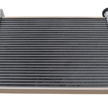 CoolingSky All Aluminum ATV Radiator for 2009-2014 Polaris Scrambler XP 850 &Sportsman 550/850/XP 550/XP 850