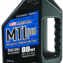 Maxima Racing Oils 41901-4PK MTL-R 80w Motorcycle Transmission/Clutch Fluid 1L Bottle, 4-Pack