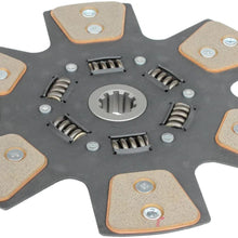 Clutch Kit With Slave And Flywheel Compatible With Blazer S10 C1500 K1500 GMC Jimmy Sonoma Savana P3500 Hombre 1996-2003 4.3L V6 GAS OHV Naturally Aspirated (6-Puck Clutch Disc Stage 2; 04-153CBFWS)