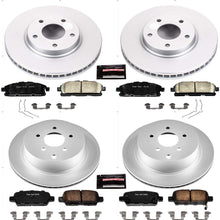 Power Stop CRK6361 Front and Rear Z17 Evolution Geomet Coated Brake Kit