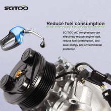 SCITOO AC Compressor with Clutch Compatible with CO 10596AC for Mitsubishi Lancer 2000-2003 Dodge Stratus 2001-2005