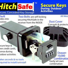 HitchSafe HS7000T Key Vault, Black