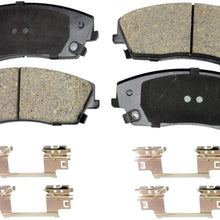 PT Auto Warehouse PT1056 - Ceramic Disc Brake Pad Set - Front