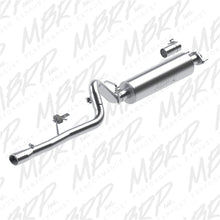 MBRP S5534AL AL 2 1/2" Single Cat Back