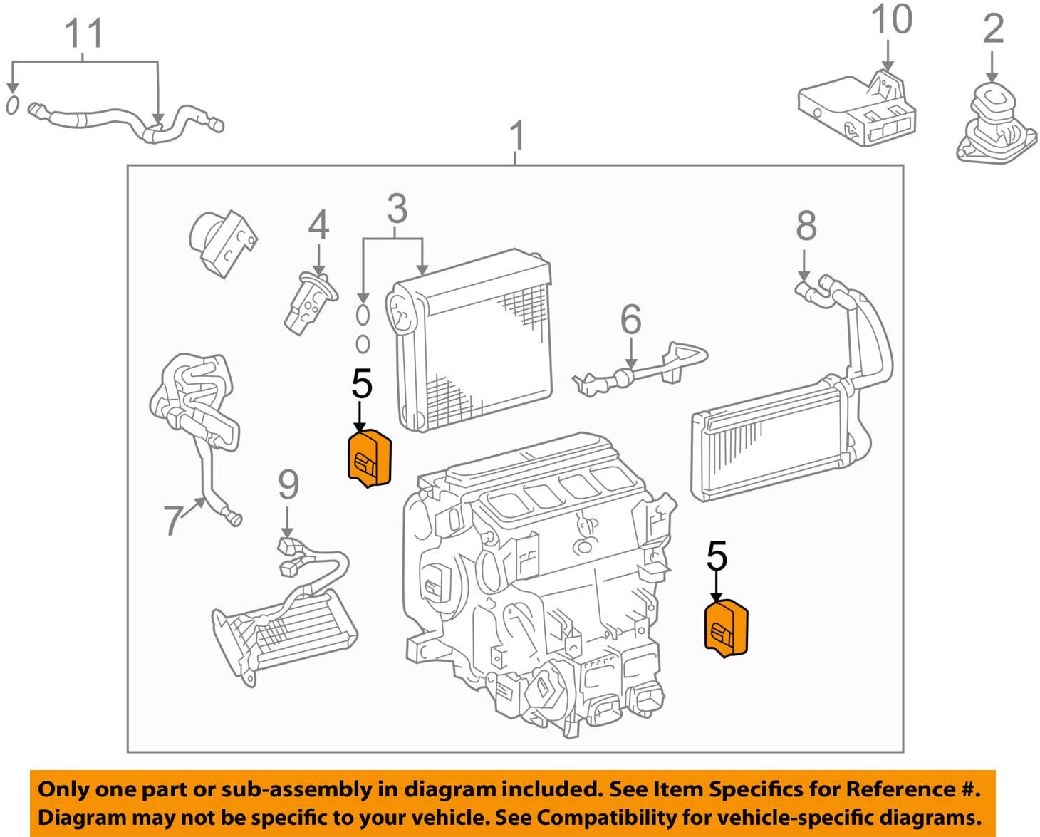 Genuine Toyota Parts - Servo Sub-Assy, Damp (87106-60270)