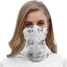 Playground_Set_02 - - Siberia,Multifunctional wear Mouth Cover Neck Gaiter Alaskan Culture