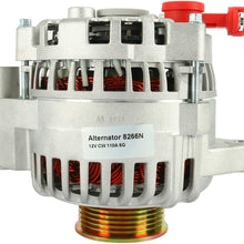 YaeTek 100% New Alternator for Ford Mustang V6 3.8L 3.9L 2001 2002 2003 2004 8266N