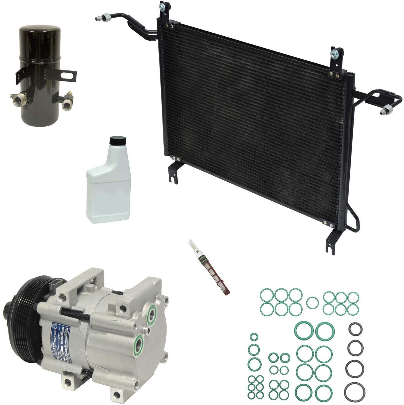 New A/C Compressor and Component Kit KT 1493A - F-350 F-250 Bronco