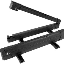 Kuat Switch 4 - Clamshell Flip Down Ski/Snowboard Rack - Black (4 Ski or 2 Snowboard)
