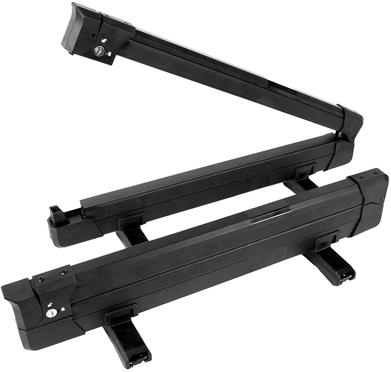 Kuat Switch 4 - Clamshell Flip Down Ski/Snowboard Rack - Black (4 Ski or 2 Snowboard) (4 Ski or 2 Snowboard)