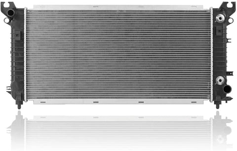 Radiator - Cooling Direct For/Fit 13723 16-17 Cadillac Escalade/ESV 16-19 Chevrolet Silverado 1500 16-20 Suburban/Tahoe 5.3L/6.2L V8 (Without Towing Package)