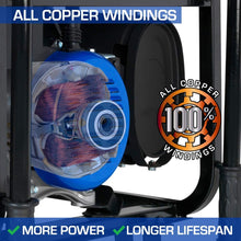 DuroMax XP4400E 4400 watt 7-Hp RV Grade Gas Generator with Electric Start