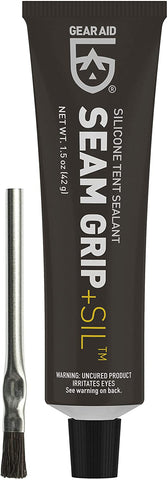 GEAR AID Seam Grip SIL Silicone Sealant for Silnylon Tents and Tarps