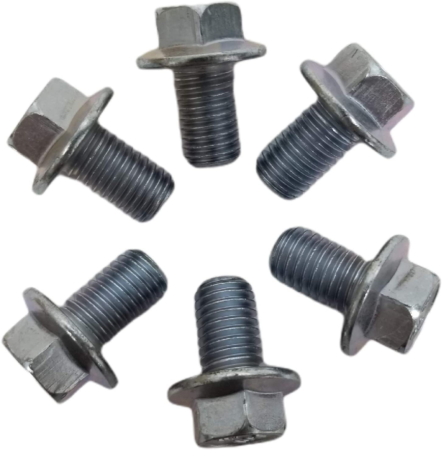 Z Whip Torque Converter Metric Bolt Kit Compatible with Chevrolet GM 4L60E 4L65E 4L70E 4L80E 700R4 200-4R 3L80 4T60E 4T65E 4 speed overdrive M10-1.5x16 Flange Bolts LS1 LS Vortec MADE IN USA BOLTS