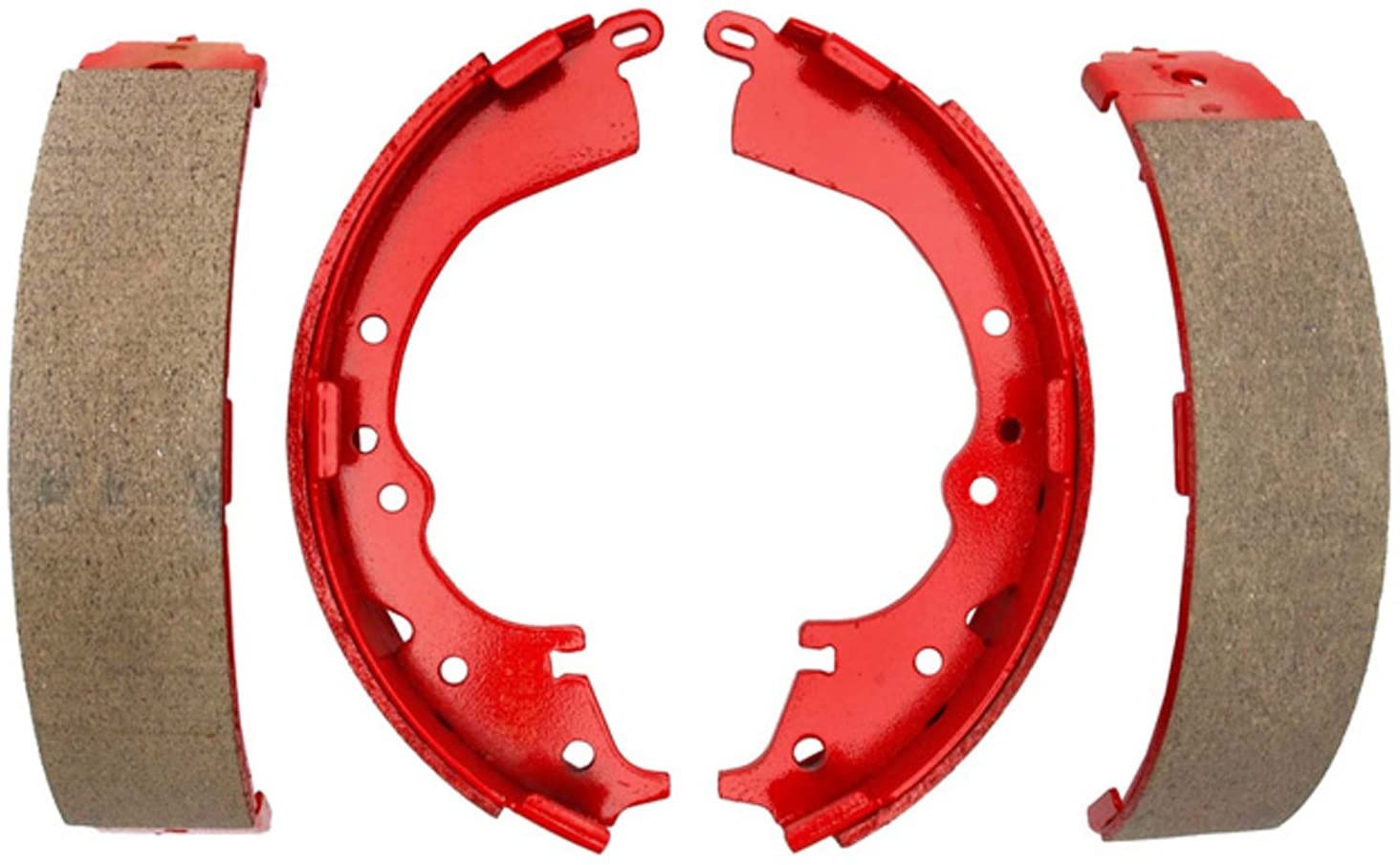 ACDelco 17709B Professional Bonded Rear Drum Brake Shoe Set
