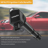 NPAUTO Ignition Coil Compatible with 2008-12 Honda Accord, 2012-2015 Si CR-V Crosstour, Acura ILX L4 2.4L, Pack of 4
