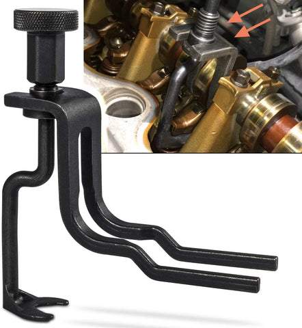 Similar to OTC 6684, Valve Spring Compressor Tool, Rotunda 303-1039 fits for Ford Camshaft, Valve Seal, Retainer and Compression of Valve Springs in 4.6L 5.4L 6.8L 3V Engine