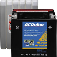 ACDelco ATX30LBSA Specialty AGM Powersports JIS 30CL-B-BSA Battery